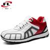 Nuevos Zapatos de Golf para Hombre Antideslizantes Resistentes al Desgaste Zapatos de Entrenamiento Spikes de Actividad Transpirables Tira Reflectante Tenis