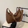 Bolsa de ombro versátil de alta qualidade, estilo coreano, casual de grande capacidade, nova para o outono de 2026, transfronteiriça