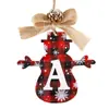 Artesanías de Madera Transfronterizas Colgantes Pequeños Regalos de Navidad Colgantes Decorativos Navideños Productos de Madera Adornos Colgantes Fabricante Mayorista