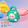 Imán de Refrigerador con Bolsa de Princesa de Dibujos Animados Creativa, Decoración Casera Linda y Personalizada, Pegatina Magnética de Resina para Puerta de Entrada del Hogar