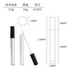 Fábrica Lili de Shantou Tubo de brillo de labios delgado de 3.5 g, empaque, barro de labios, tubo de recarga de brillo de labios, tubo de brillo de labios cosmético, tubo vacío