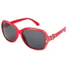 Óculos de Sol Retrô Óvalos Diamante Moda Óculos de Sol Europeu e Americano Luxo Acessível High-End Anti-UV 131 Rt084