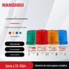 Nanzhou luz de polícia LTE-5104 LED pequeno strobe luz de aviso equipamento indicador de fixação de parafuso de quatro cores