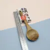 Cuchara y Espátula de Madera para Cocina, un Juego que se Puede Usar desde Saltear hasta Servir Sopa, Freír, Guisar y Freír, Escurrir y Filtrar Agua, y Sostenerlo por Mucho Tiempo Sin Cansarse