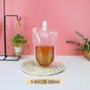 Bolsa com Bico Bolsa Descartável para Bebidas Sopa de Ameixa Ácida Medicina Chinesa Sacola para Cerveja Atacado Embalagem com Bico Transparente Auto-Portante