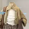 Chicas 26 Otoño Nuevo Estilo Caliente Versión Coreana Elegante Chaqueta Cortavientos Pantalones Versátiles con Estampado de Leopardo Conjunto de Moda para Niños Pequeños y Niños Pequeños