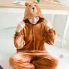 Mono de Peluche Gris Pingüino Dibujos Animados para Otoño e Invierno Sonic Dragón Negro Unisex Ropa de Casa para Pareja Franela