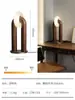 Luminária de Cabeceira Estilo Tronco Criativa para Quarto Luminária Decorativa de Alto Valor para Lateral de Sofá na Sala de Estar Luminária Simples de Mesa de Cabeceira