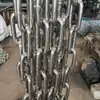 Cadena de Elevación Cadena de Acero Inoxidable 304 Cadena de Barandilla de Hierro Galvanizado Placa de Cadena Antirrobo Alta Calidad Uso Marino