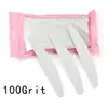 Lixa de Unha com Núcleo de Aço Inoxidável Manicure Folha de Lixa Substituível Tira de Lixa Descartável Tira de Polimento para Manicure Lixa Modeladora