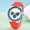 2025 Nuevo Reloj de Cuarzo Tianjia Multifuncional de 6 Pines con Correa de Silicona para Hombre Venta al por Mayor Dropshipping
