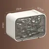 Caja de papel higiénico para guardar papel de seda en el baño. Caja de pañuelos para baño. Portarrollos de papel de cocina sin agujeros. Estante de almacenamiento impermeable para papel higiénico. Caja de almacenamiento para papel higiénico.