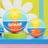 Baloncesto transfronterizo tamaño 3-4-5 para niños, jardín de infantes, estudiantes de primaria y secundaria, balón de cuero suave de PU, tamaño 7, para entrenamiento y competición, baloncesto resistente al desgaste