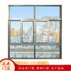 Ventana corrediza de aleación de aluminio para solárium, moderna y sencilla, decoración del hogar, ventana flotante, puente roto, puertas y ventanas corredizas para sala de estar de villa