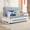 Sofá-Cama Dupla Dobrável Modelo Novo 2026 para Sala de Estar e Varanda, Cama Extensível Multifuncional Individual/Dupla para Apartamentos Pequenos