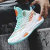 2026 Zapatos de Baloncesto Talla Grande para Hombre Superficie de Cuero Antideslizante Zapatos Deportivos para Adolescentes Estudiantes de Secundaria Zapatos de Baloncesto para Entrenamiento de Combate Real