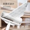 Qiaofeng Adesivo Papel de Remoção de Poeira Rolo de Papel Pegajoso Removedor de Pêlos Oblíquo Rasgo Rolo Rasgável Escova Substituição de Remoção de Poeira Papel de Rolo de Núcleo de Substituição