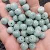 Jade Cuarcita Azul Pavo Real Estilo Antiguo Cuentas Piedra Preciosa Cuentas Sueltas Imitación Jade Color Frijol Verde Cuentas Barril Cuentas Espaciadoras Rulu Tong Adornos