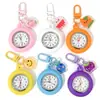 Reloj Llavero de Silicona Lindo Colgante para Mochila Escolar de Estudiante Reloj con Manecillas Luminosas Reloj Electrónico para Examen para Mujeres