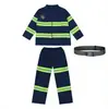 Disfraz infantil de bombero para Halloween, cosplay para actuaciones en escenario, atuendo de bombero para juegos de rol, disfraz infantil para actuación, uniforme profesional