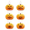 Novas Decorações de Festa de Halloween Transfronteiriças, Decorações de Abóbora, Penduricalhos de Porta, Suprimentos de Decoração de Porta da Frente de Halloween