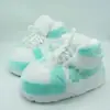 Zapatos sucios para hombre y mujer, un par de cono de felpa peluda, zapatos de invierno raros de algodón de coco, zapatillas divertidas de algodón Aj, venta al por mayor