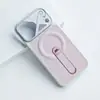 Adequado para Capa Suporte de Celular Apple 17Promax 16Promax Couro 17Air Sucção Magnética 15Pro Capa Protetora Rígida