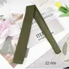 Corbata en Stock, Corbata de Punto Plano, Versión Estrecha, de Lana, Casual Británico, Versátil, Estilo Universitario Femenino, Color Sólido, de Moda
