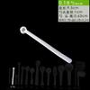 Micro Cuchara 0.25g Cuchara Larga para Medicina Cuchara para Polvo 0.5ml Cuchara Medidora Pequeña para Hornear Cuchara Medidora para Cereales de Bebé Cocina