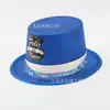 Sombreros de Año Nuevo en Español con Lentejuelas de Caña Alta Transfronterizos para Adultos y Niños, Accesorios de Disfraz de Escenario para Fiesta de Fin de Año, Fabricante en Stock