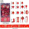 Pacote de Bolas de Natal Biscoito de Gengibre Pintado Transfronteiriço Decoração de Árvore de Natal de Shopping Pingente Pequeno Bola em Formato Especial de Natal Caixa de Presente