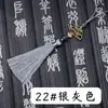 8cm Hoja de Bambú Verde Abanico Dorado Borla Marcador de Libros Memoria USB Decoración para Teléfono Móvil Colgante Pequeño Accesorios para Disfraces Chinos Antiguos Borla Colgante