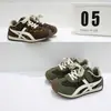 2026 Tênis Esportivo Infantil Duplo Algodão Estampa Leopardo Novo Estilo Versão Coreana para Crianças Leve para Crianças Treinador Alemão Tênis Forrest Gump 6770