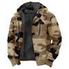 Plataforma Independiente Transfronteriza 2025 Temu Serie Camuflaje Ropa de Algodón Patrón Multicolor Europeo y Americano Forro Gris Transfronterizo Ropa de Algodón