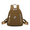 Mini Mochila para Mulheres, Bolsa para iPad, Bolsa Pequena de Grande Capacidade, Bolsa de Tecido Oxford, Impermeável, para o Trabalho, Costura Color-Blocking