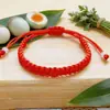 Puesto Venta Caliente Festival del Bote Dragón Pulsera de Cuerda Colorida Joyería Cuenta Única Alambre de Color Tejido Cuerda de Mano Regalo de Festival Regalo