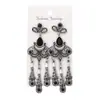 Pendientes Populares Transfronterizos Joyería Moda Europea y Americana Creativo Bohemio Retro Gota de Agua Borla Pendientes Largos