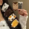 Pegatinas Mágicas de Gato Lindo de Dibujos Animados, Dulces y Versátiles, Pinzas para el Cabello Sin Costuras para Niñas, Herramienta de Peinado