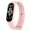 Adequado para mi band 7 Pulseira Smart Sports mi band 7 Pulseira de Silicone de Reposição mi band 7 Pulseira de Pulso