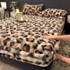 Comércio Exterior Transfronteiriço Espessado Peça Única Inverno Quente Lã Lençol de Cama Conjunto de Lençóis de Cama Dupla Protetor de Colchão de Cobertura Total Atacado