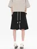 Shorts de Tricô Estilo Chanel Tweed para Homens, Shorts de Cinco Pontos Esportivos Americanos de Verão, Calças Casuais Finas com Estampa de Zebra