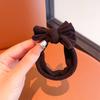 Anillo para el Pelo de Lazo Ancho sin Costuras Simple de Goma de Alta Elasticidad Sin Daño Cuerda Alta Elástica para Coleta de Cabello para Mujeres