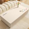 Mantel de Mesa de Comedor de Cuero de Silicona 2025, Mantel de Mesa de Lujo Ligero y de Gama Alta, Impermeable, Resistente al Aceite, Lavable, Resistente al Calor, Resistente a Altas Temperaturas para Mesa de Café