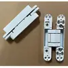 Bisagras Ocultas para Puertas de Apertura Interior y Exterior, Bisagra Cruzada Oculta Ajustable Tridimensional para Puertas de Madera y Puertas Plegables, 180 Grados