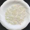 Mariposa acrílica de agujero vertical UV colorida facetada soñadora cadena para teléfono collar pulsera accesorios de joyería DIY