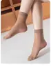 Calcetines de Alambre de Acero para Primavera y Otoño, Resistentes al Desgaste y Antienganches, Cortos para Mujer Ultra Suaves, Calcetines de Terciopelo Indestructibles, Calcetines de Alambre de Acero Indestructibles