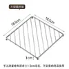 Base de Acero Inoxidable para Olla de Arena para el Hogar, Base Aislante de Calor para Mesa de Comedor de Escritorio, Estante para Vaporera, Base Gruesa Antiescaldado Antideslizante para Tazón y Plato de Cocina