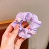 Anel de Cabelo para Meninas Corda de Cabelo Infantil da Coreia do Sul Acessórios de Cabelo Fofo Culomi Malha Anel de Cabelo Colorido de Verão Bola Acessórios de Cabelo
