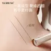 Novo Pincel de Maquiagem Cangzhou com Cabo de Madeira, Detalhe Único de Tubo de Cobre, Pincel Delineador Ultra Fino em Formato de Meia-Lua para Maquiagem Abaixo dos Olhos
