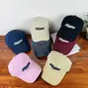Sombreros Nuevos de Primavera para Mujer Estilo Coreano Bordado de Letras Parte Superior Suave Gorra para Sol al Aire Libre Gorra de Béisbol de Moda Casual para Hombre